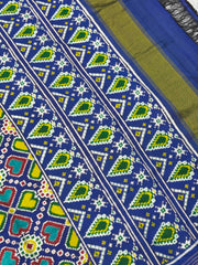 Blue vhoragaji Patan Patola