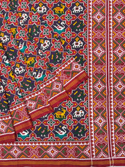 Red & Purple Narikunjar star Patan Patola