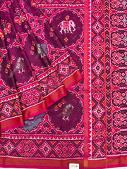 Purple pink Chhabdi figure Patola