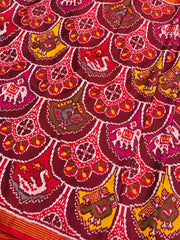 Multifiure Narikunj Patola Saree