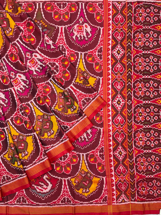 Multifiure Narikunj Patola Saree