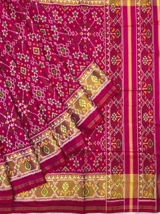 Pink navratan Rajkot patola