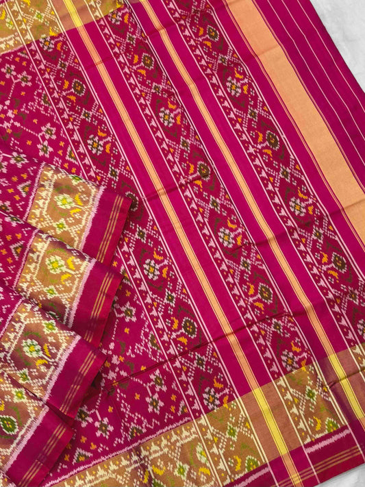 Pink navratan Rajkot patola
