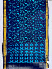 Blue & Peacock blue Designer PatolaSaree