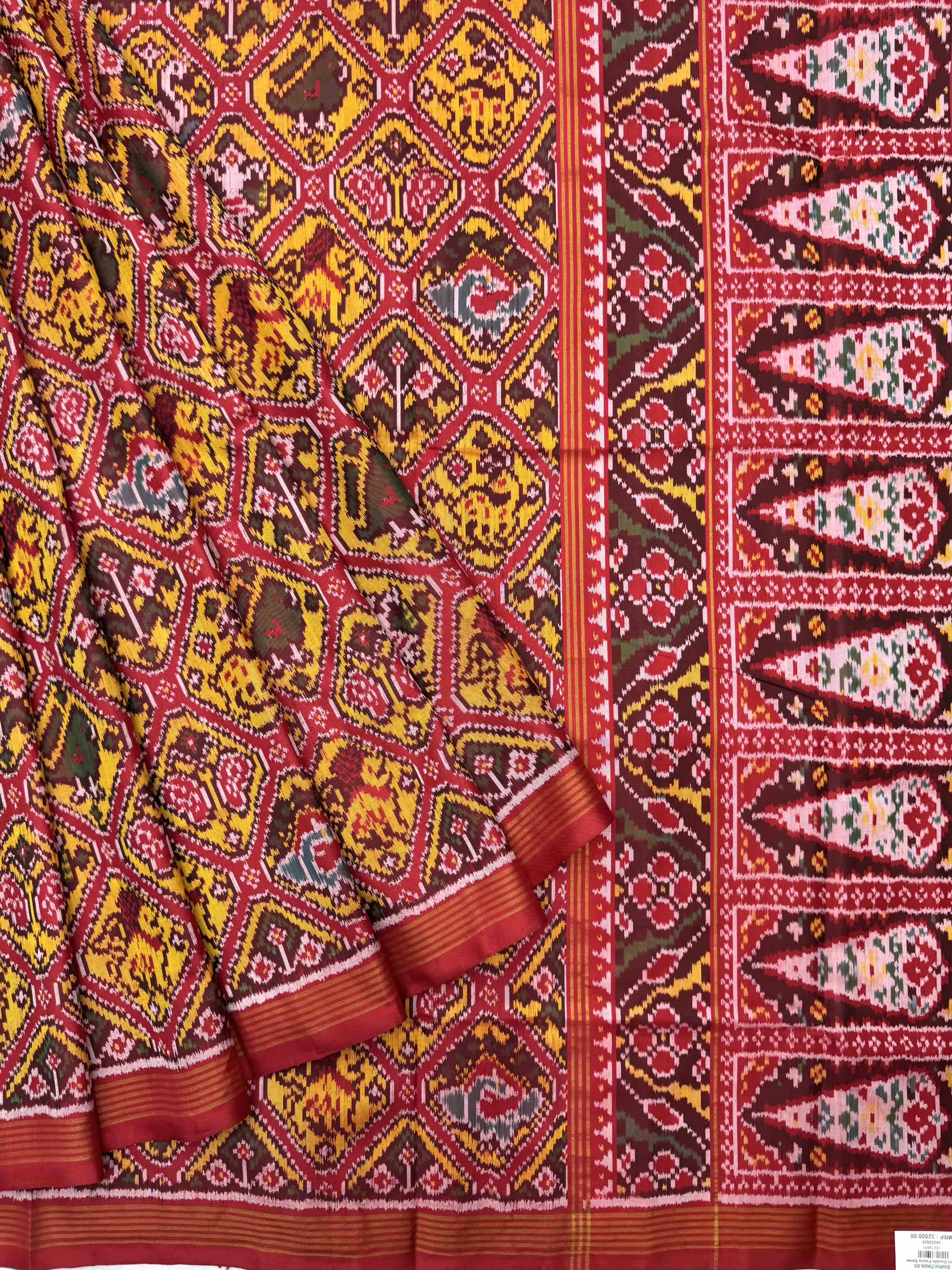 Red & Musterd Narikunj adtala Patola