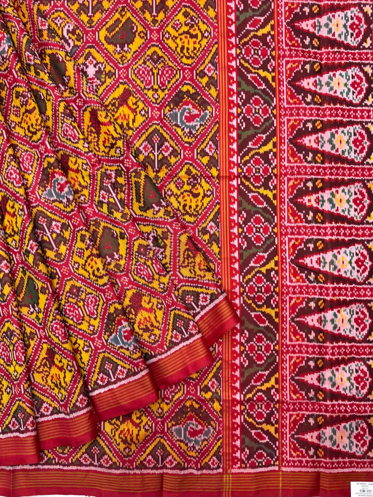 Red & Musterd Narikunj adtala Patola