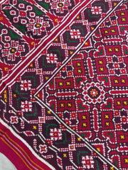 Rani Pink Manekchawk Patan Patola