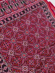 Rani Pink Manekchawk Patan Patola