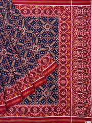 Red & blue Manekchowk Patan Patola