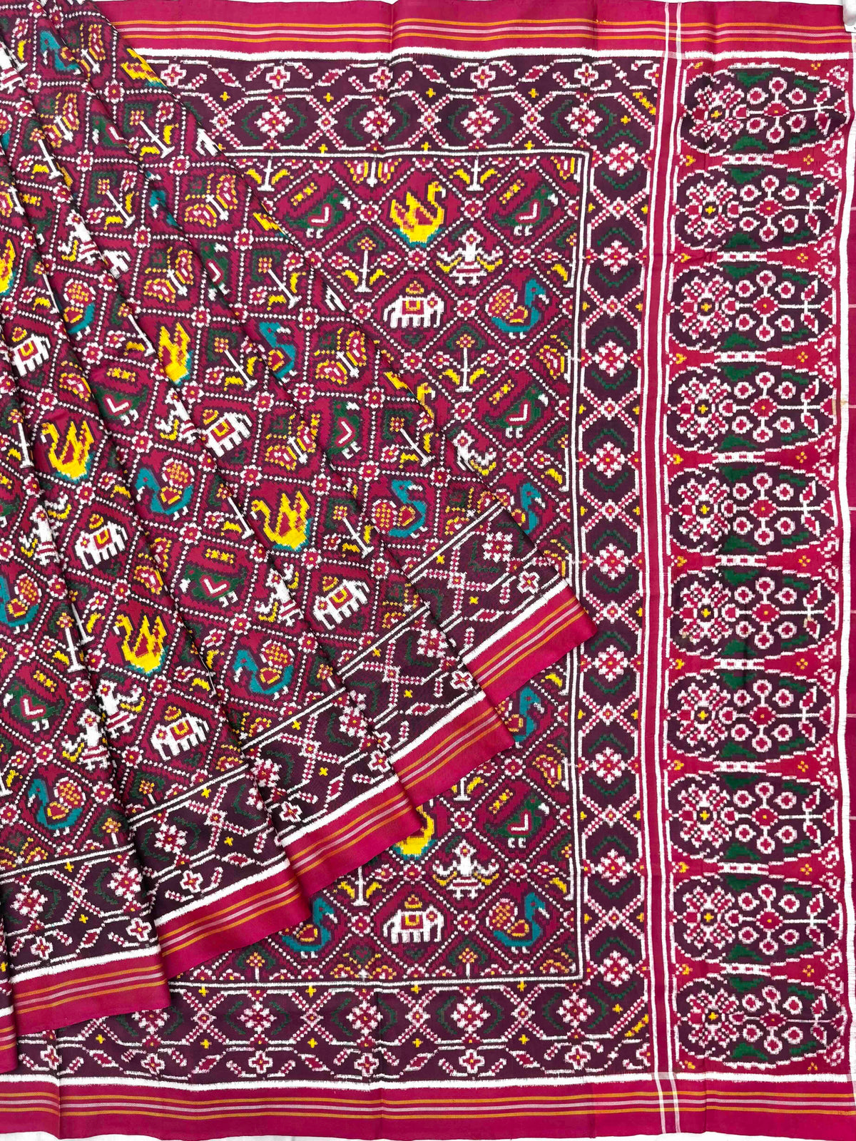 Rani pink Narikunj PatanPatola