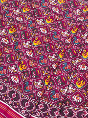 Rani pink Narikunj PatanPatola