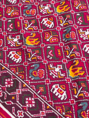 Rani pink Narikunj PatanPatola