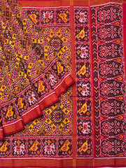 Navratan narikunj border pallu Patola Saree