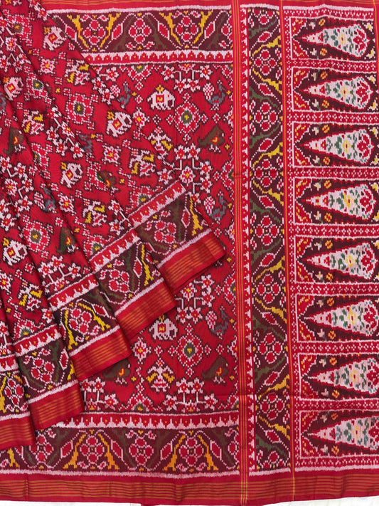 Navrtan Narikunj fusion Single Ikat Patola