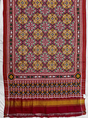 Maroon Brown star Patan Patola