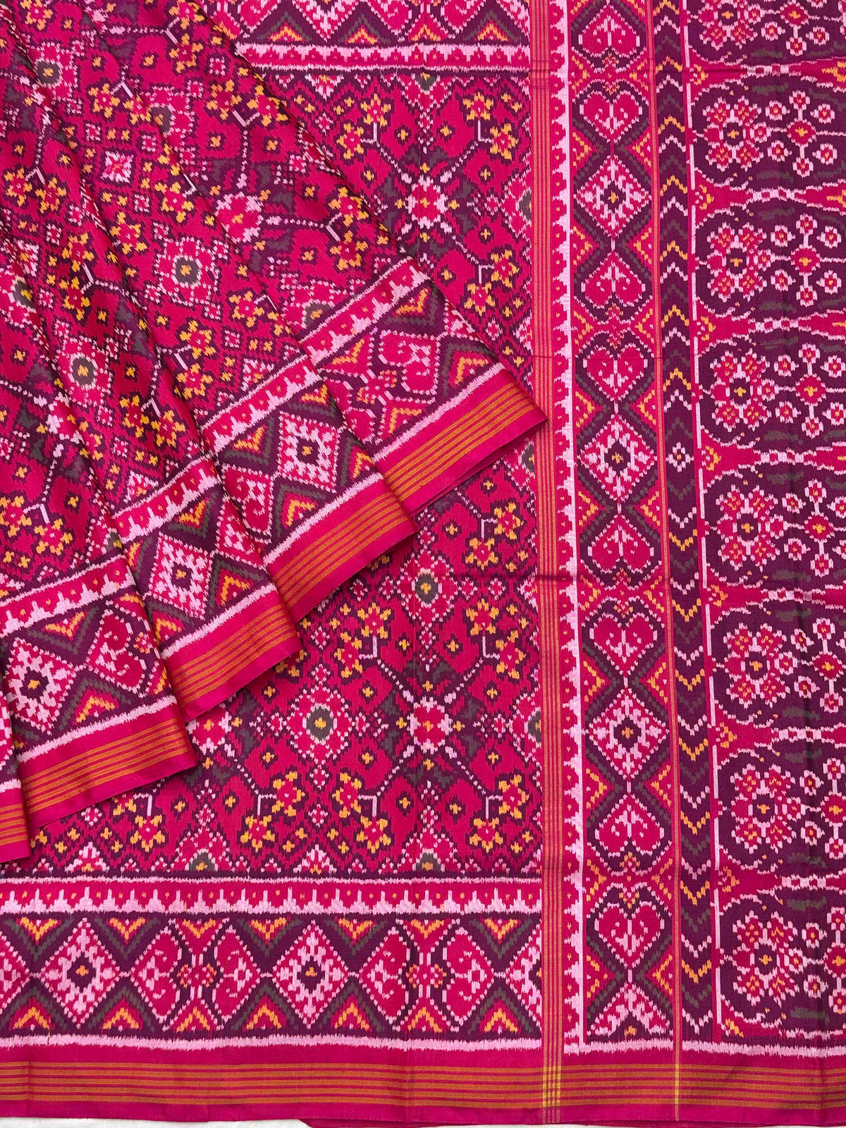 Pink navratan single Ikat Patola