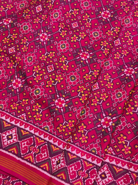Pink navratan single Ikat Patola