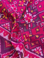 Pink navratan single Ikat Patola