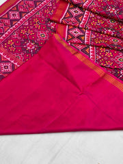 Pink navratan single Ikat Patola