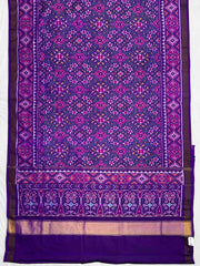 Purple & purple tint rama Navratan Patola