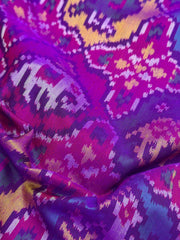 Purple with multi figures Patola saree