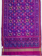 Purple with multi figures Patola saree