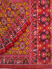 Maroon & Muserd Manekchawk Single Ikat Patola