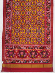 Maroon & Muserd Manekchawk Single Ikat Patola