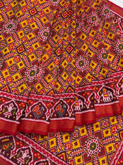 Maroon & Muserd Manekchawk Single Ikat Patola
