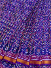 Purple buttonful design Rajkot Patola