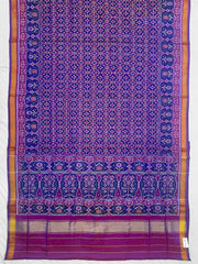 Purple buttonful design Rajkot Patola