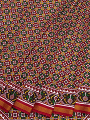 Maroon Buttonful Patan Patola