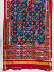 Red & Blue navratan Patan Patola Saree