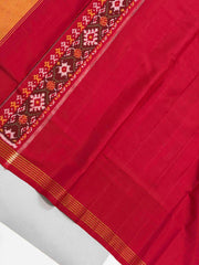 Red & Green Navaratan Patola Saree