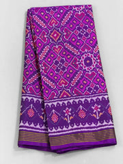 Magenta & Pink Manekchawk patola saree