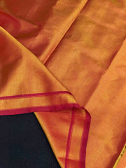 Maroon Golden Tissue Patola Saree