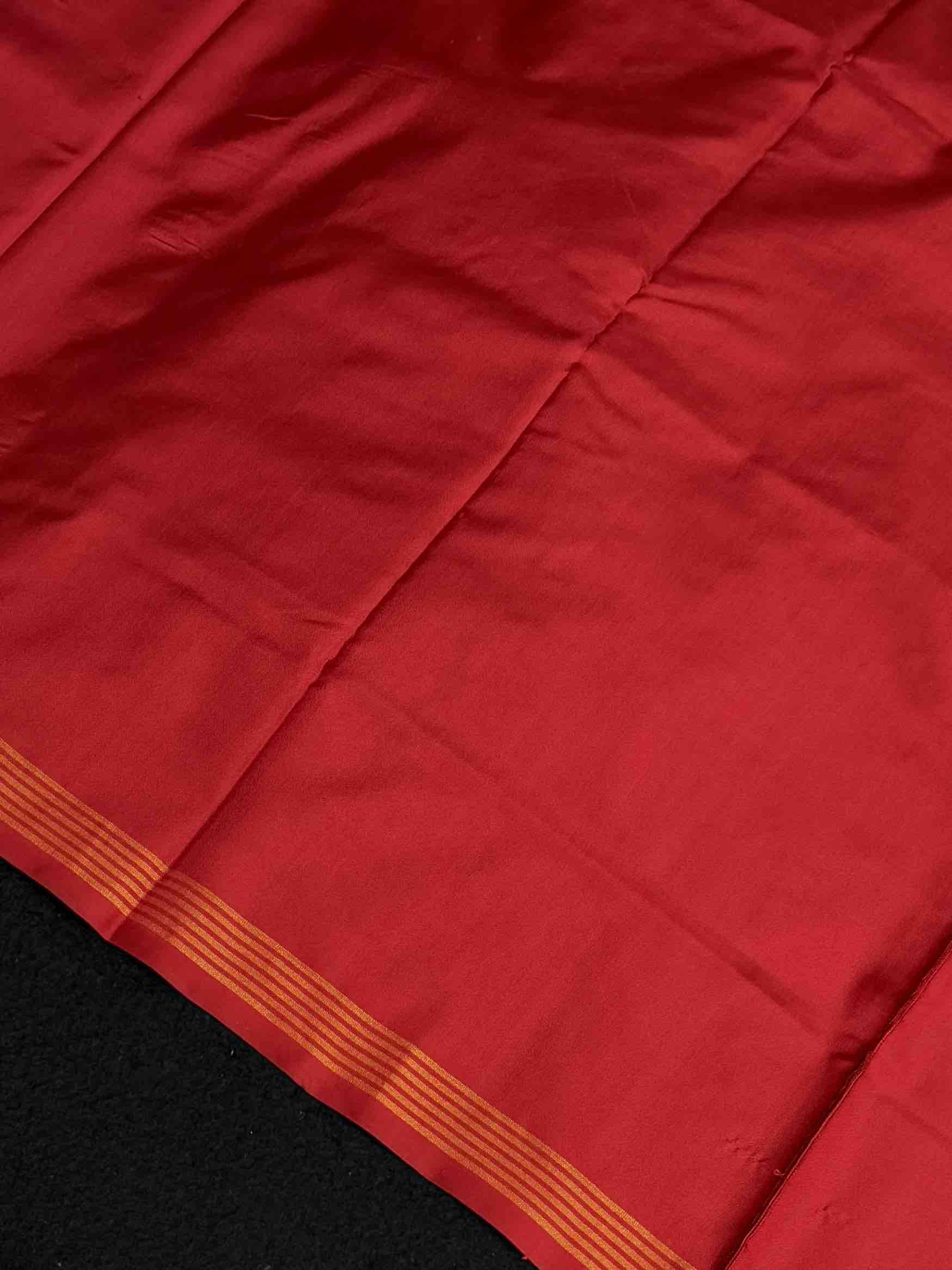 Red & white Navaratan Patola Saree