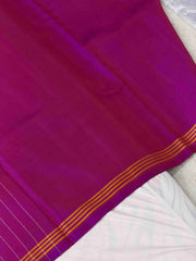 Magenta Purple floral Patola Saree