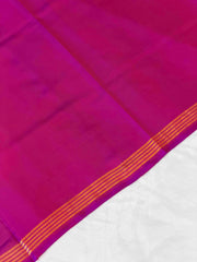 Magenta pink multiple motif figure Patola Saree