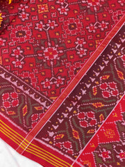 Full red navaratan Patola Saree