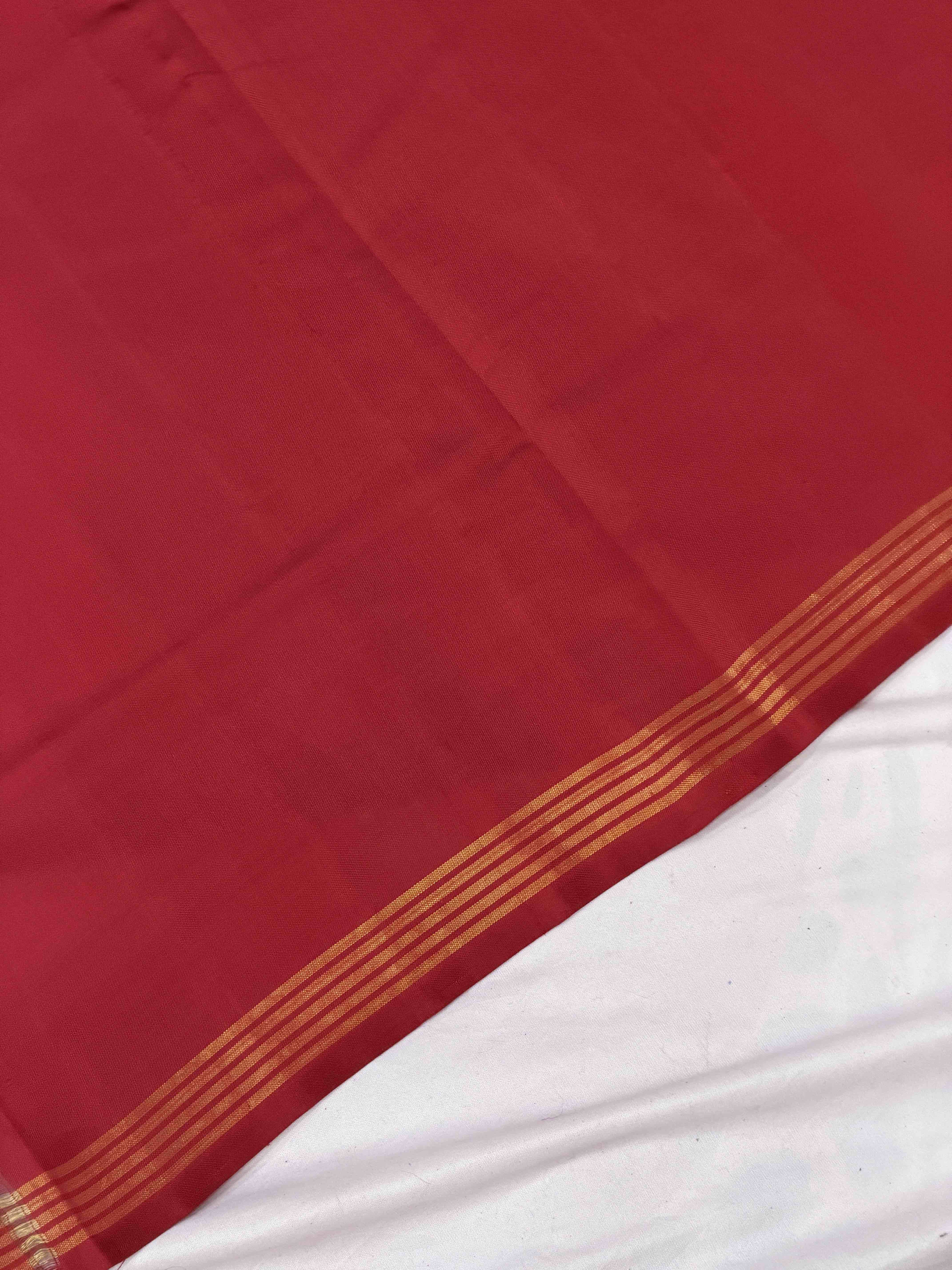Red Panchanda Patola Saree