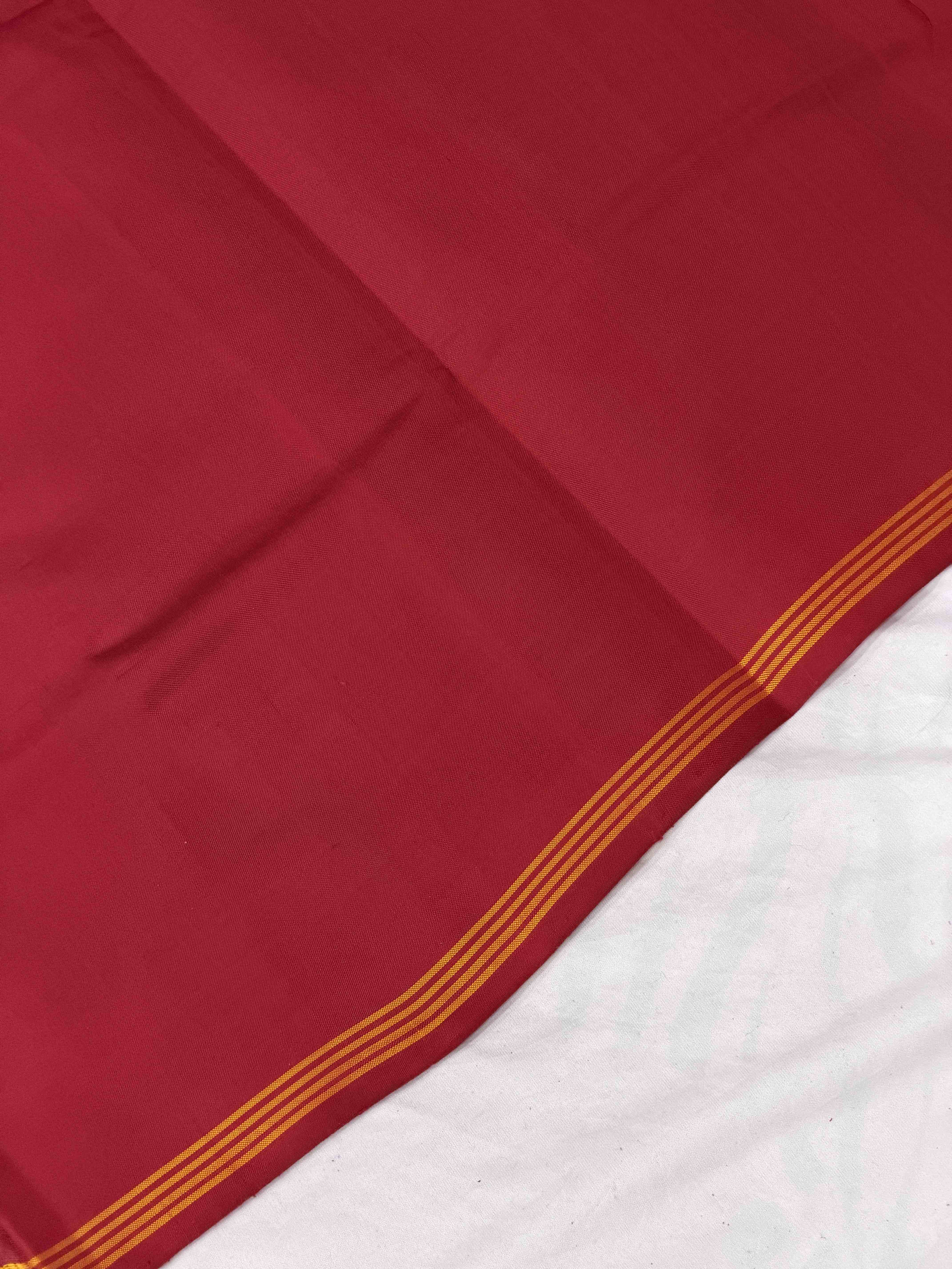Red & Green Manekchawk Patola Saree