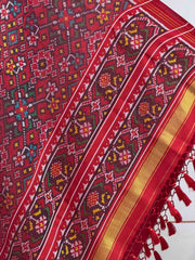 Maroon Navaratan Twill Dupatta
