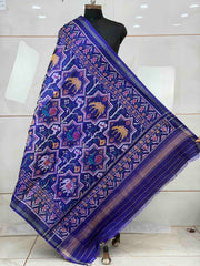 Blue star design figure Patola dupattas