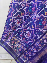 Blue star design figure Patola dupattas