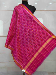 Small dupatta in daliyabhat single ikat weave
