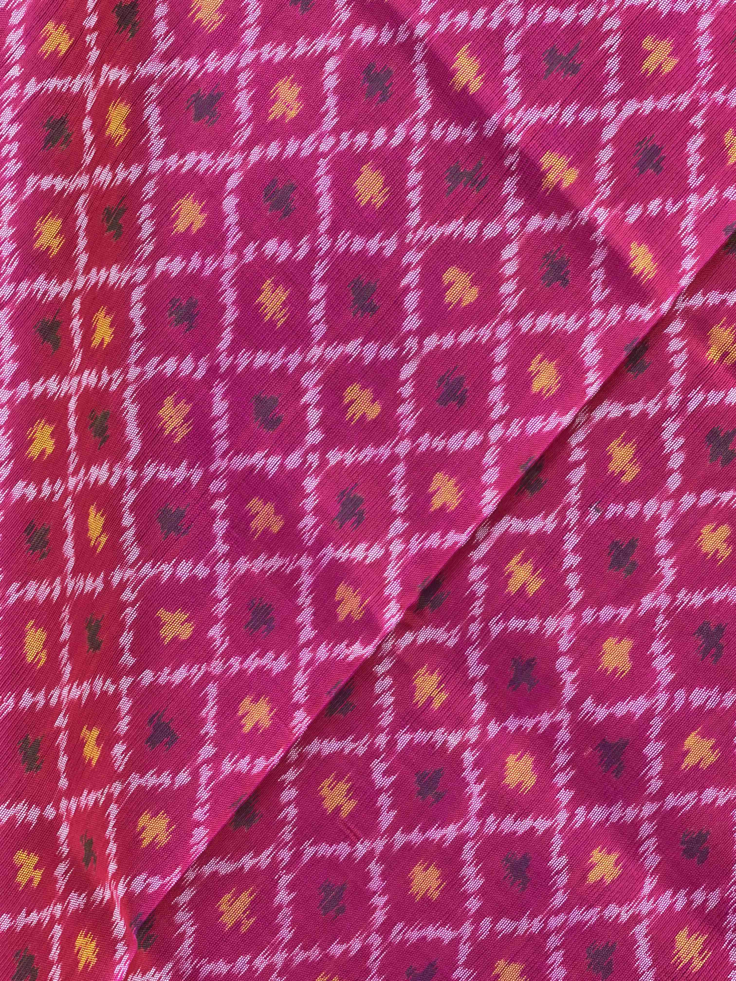 Small dupatta in daliyabhat single ikat weave