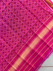 Small dupatta in daliyabhat single ikat weave