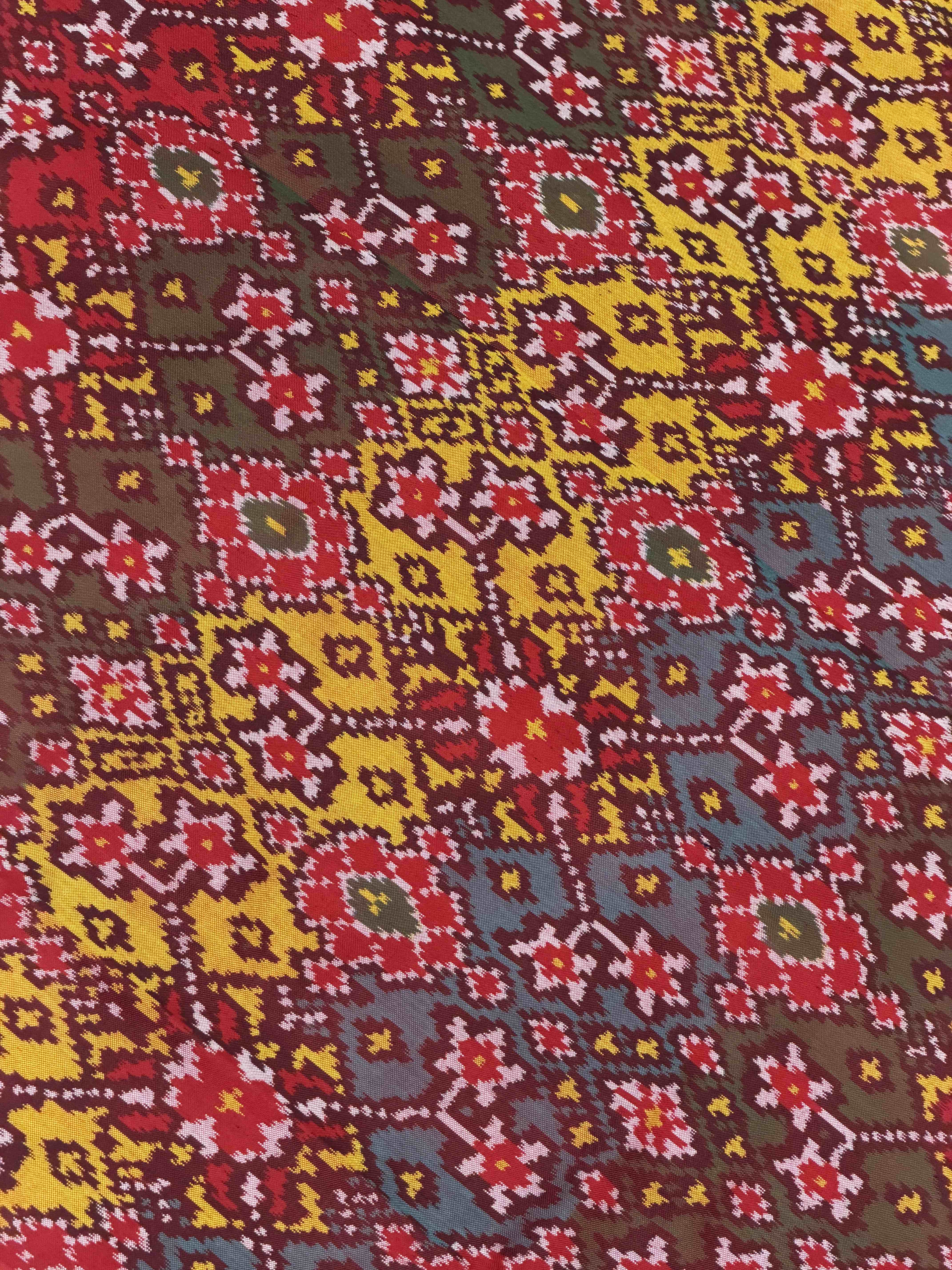 Red & Multi colour Navaratn Patola saree