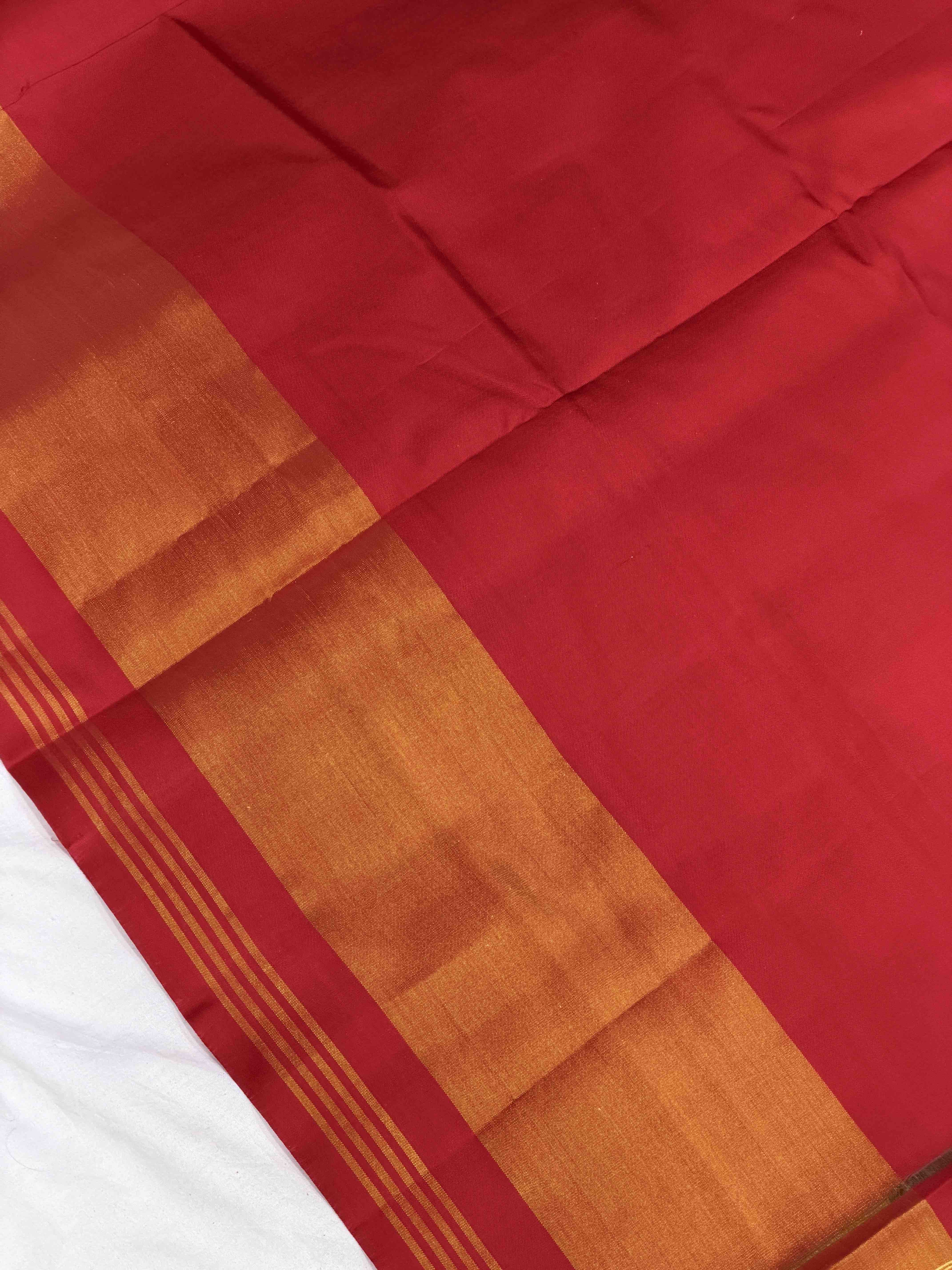 Red & Green Traditional Rajkoti Patola Sarees